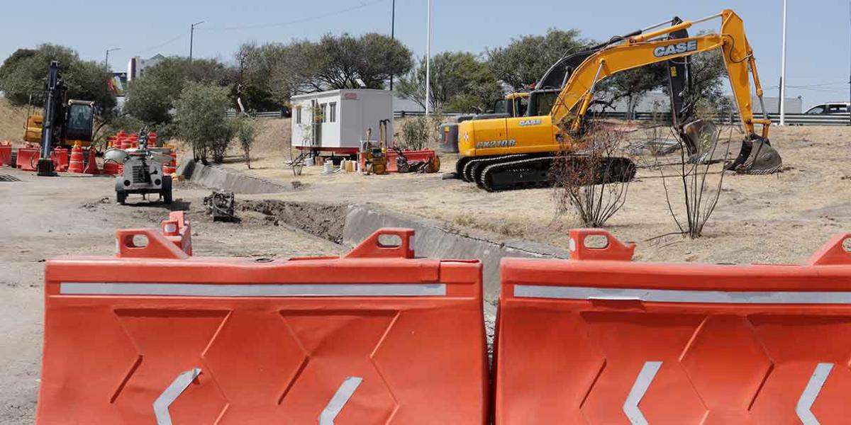 A partir del miércoles se cerrará la lateral de la Vía Atlixcáyotl