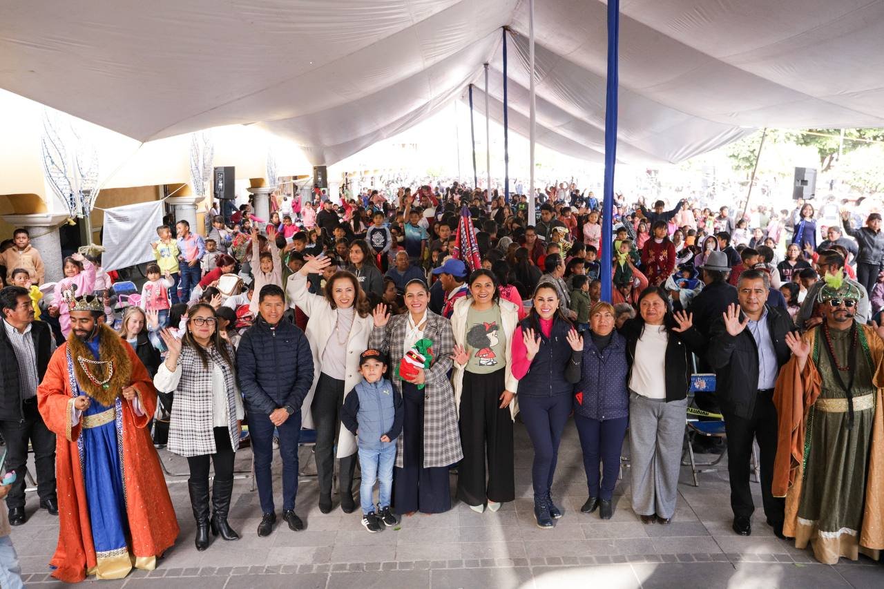 Viven la magia de los Reyes Magos niñas y niños de San Andrés Cholula ...