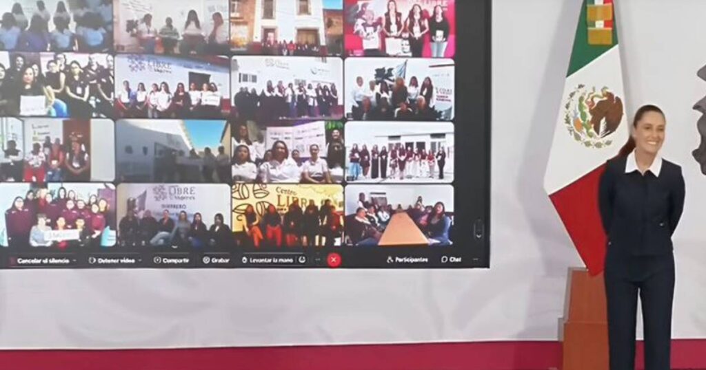 Centros LIBRE de Puebla destacan en enlace nacional durante mañanera de Sheinbaum