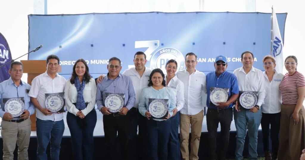 Acción Nacional celebra tres décadas de resultados en San Andrés Cholula