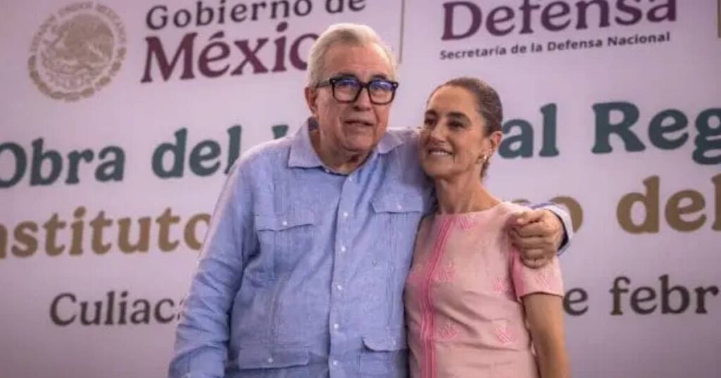 Sheinbaum condiciona acción contra Rocha Moya a pruebas de Estados Unidos