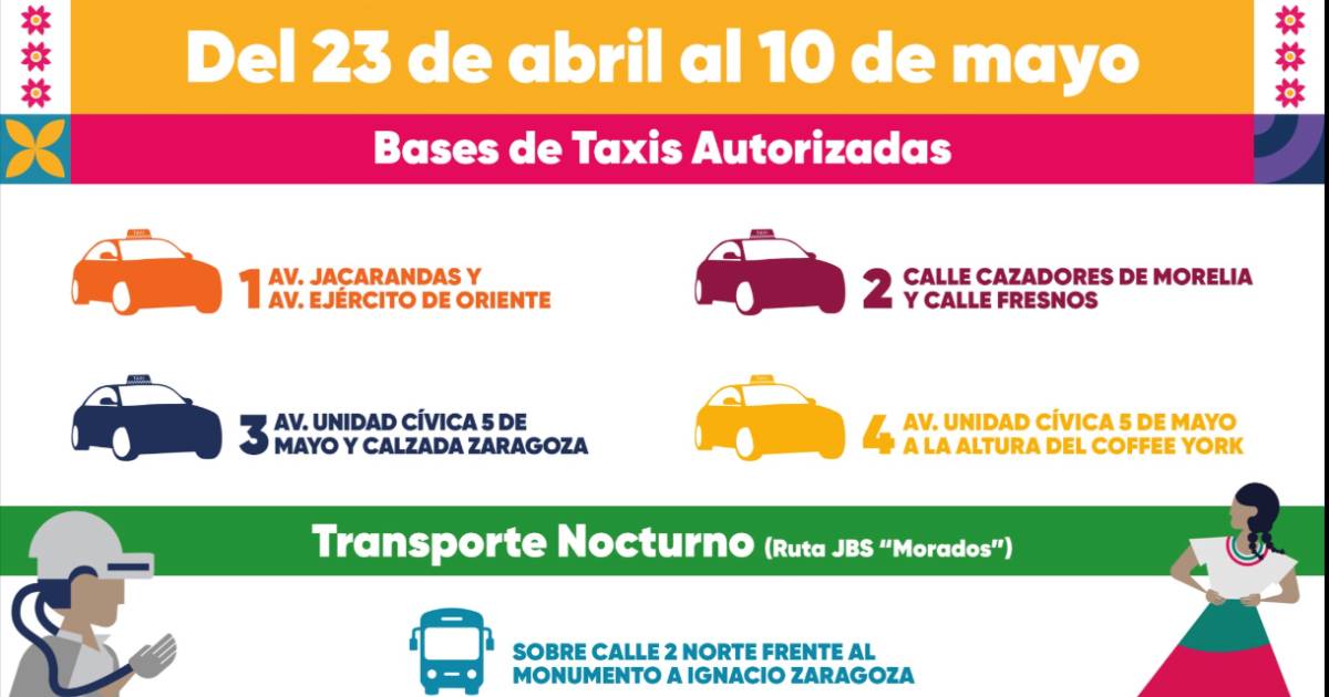 Transporte seguro Feria