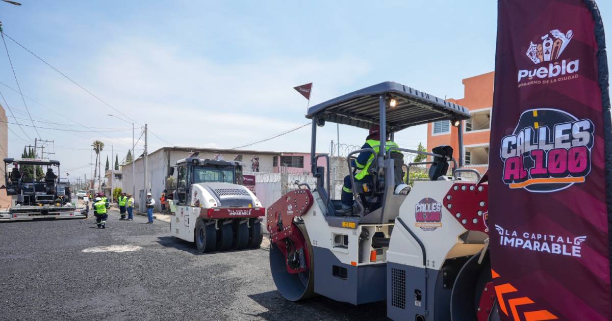 Tren de pavimentación