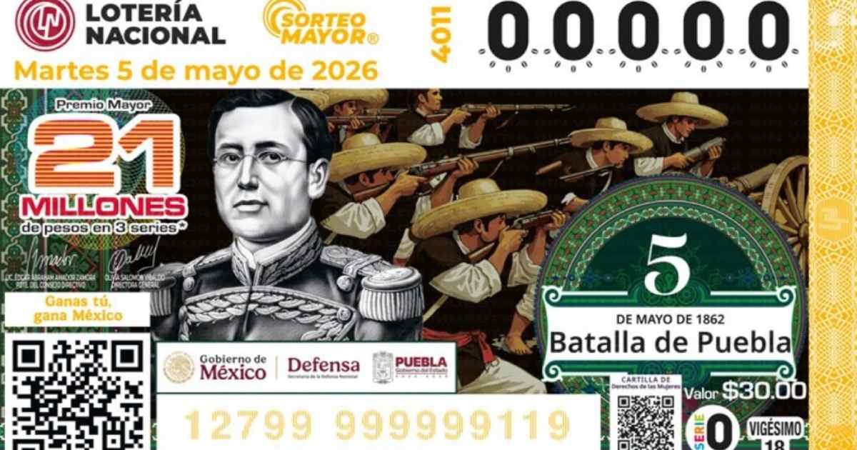 5 de Mayo Lotería Nacional