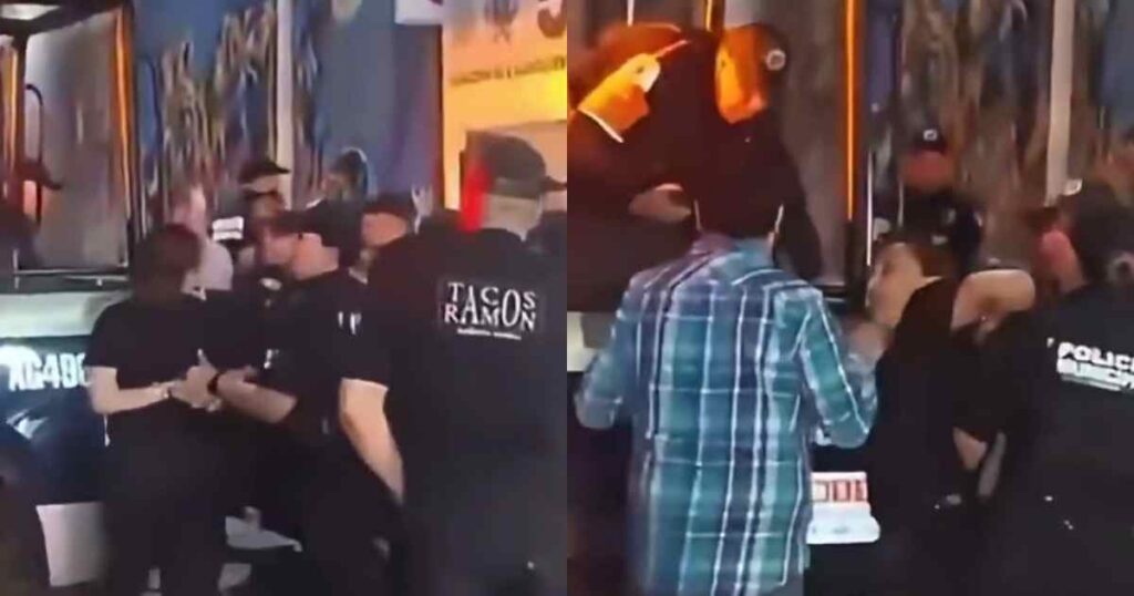 VIDEO: Magistrada arma zafarrancho en la Feria de San Marcos