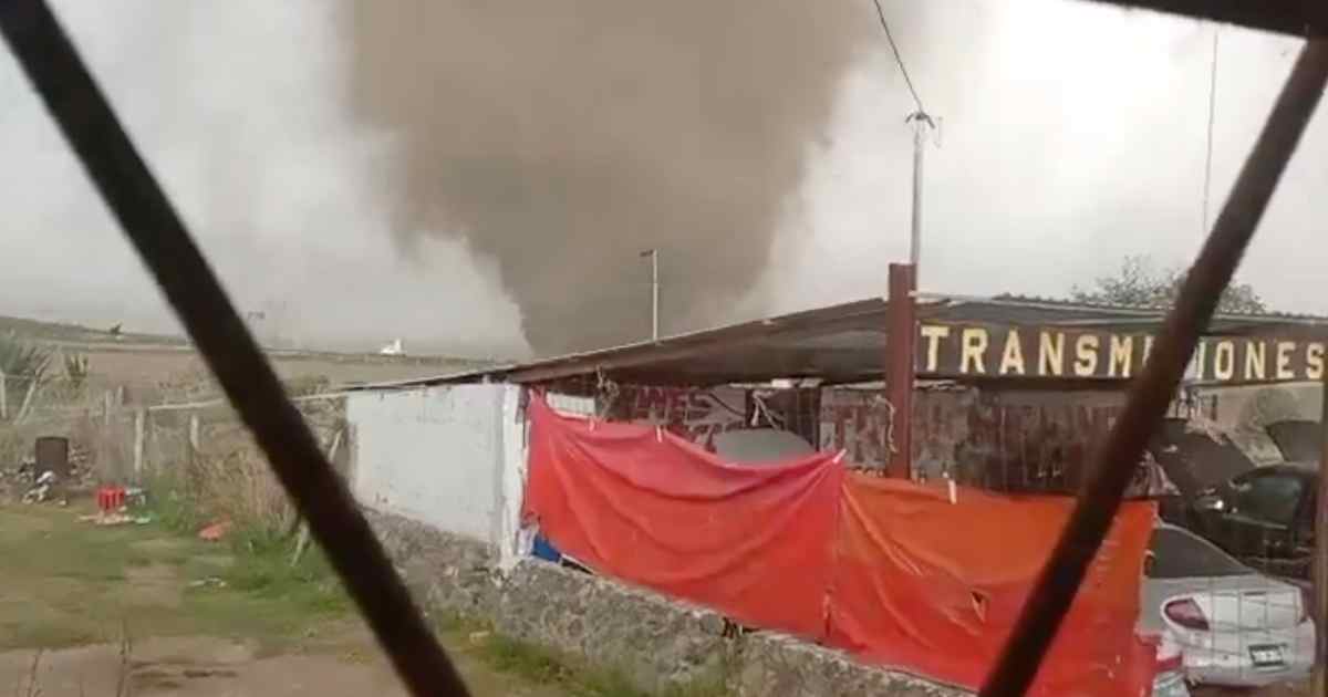 Tornado en Cuyoaco