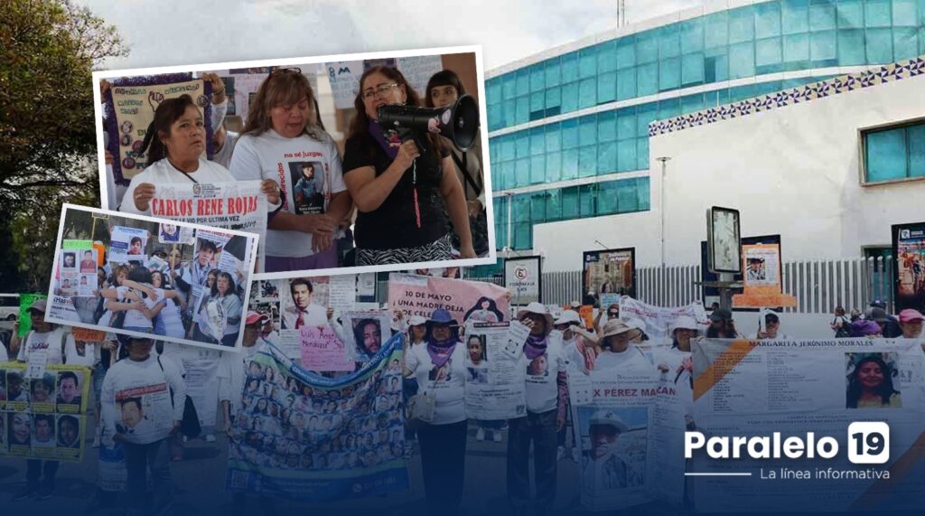 Madres buscadoras convierten el Día de las Madres en lucha en Puebla