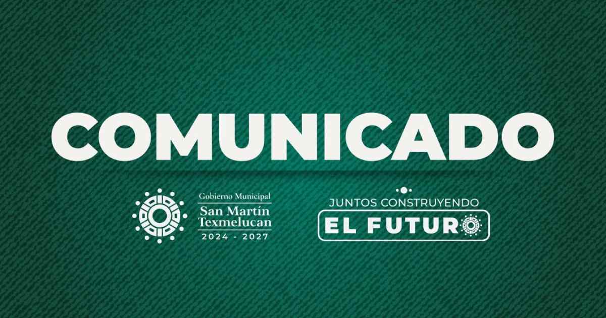 Comunicado Texmelucan Comunicado Texmelucan