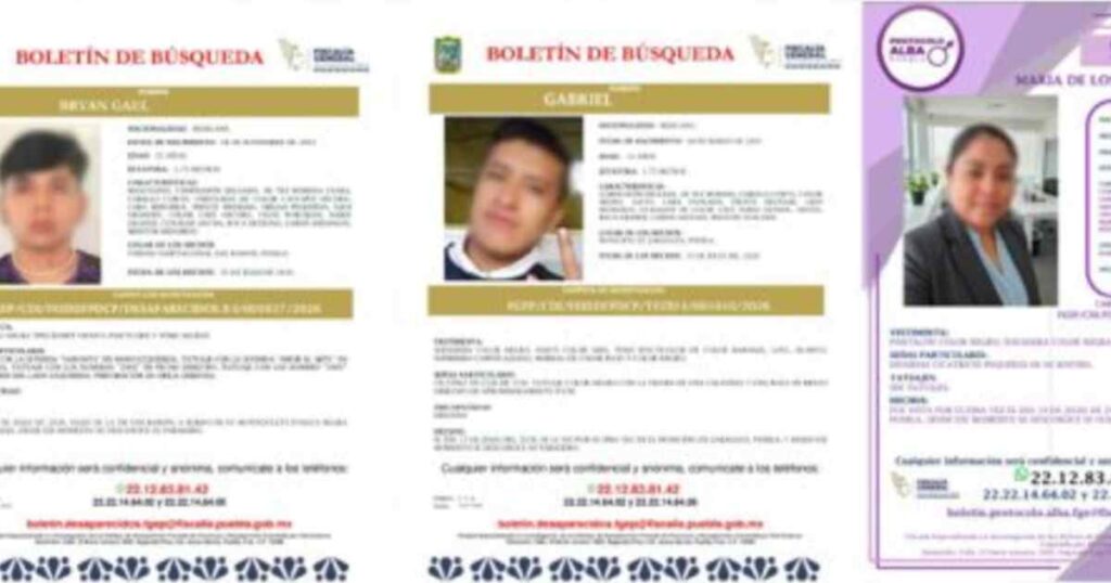 Localizan con vida de ocho personas desaparecidas en Puebla