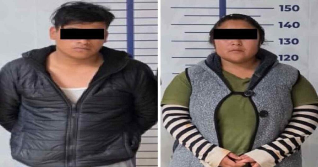 Pareja es detenida por presunto delito sexual contra menor de 15 años