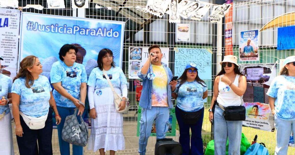 Tras casi seis años del asesinato de Aldo Padilla, familiares exigen justicia