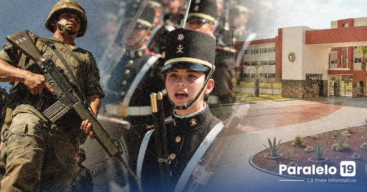 Escuelas militarizadas o paramilitares