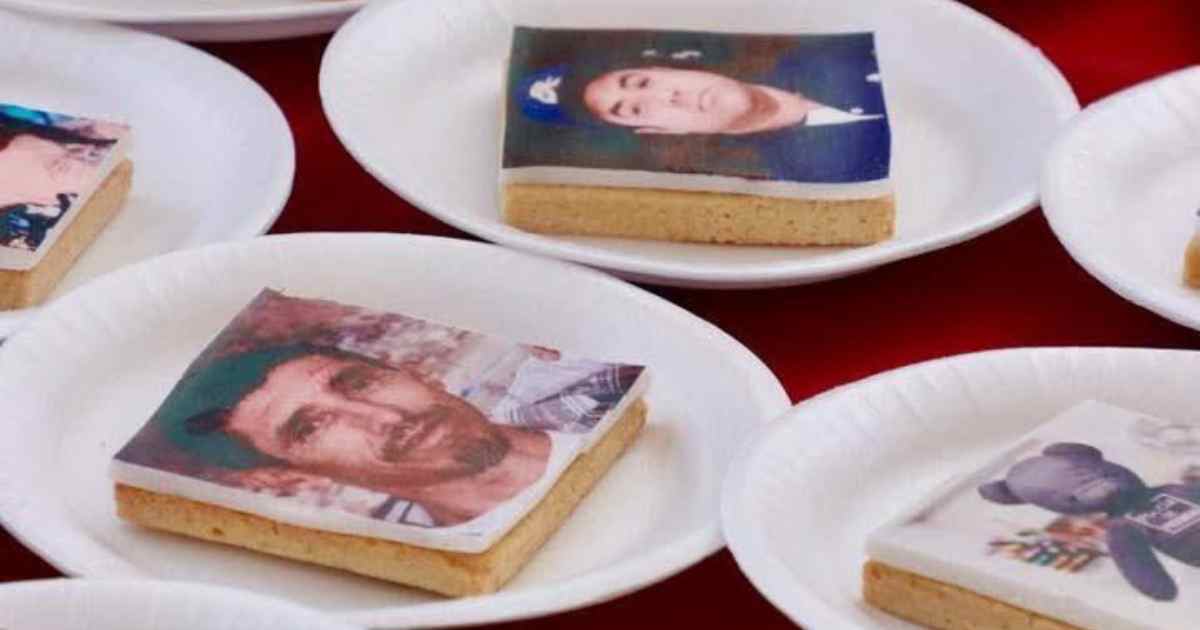 Postres con caras de desaparecidos