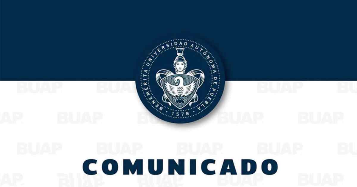 Comunicado BUAP