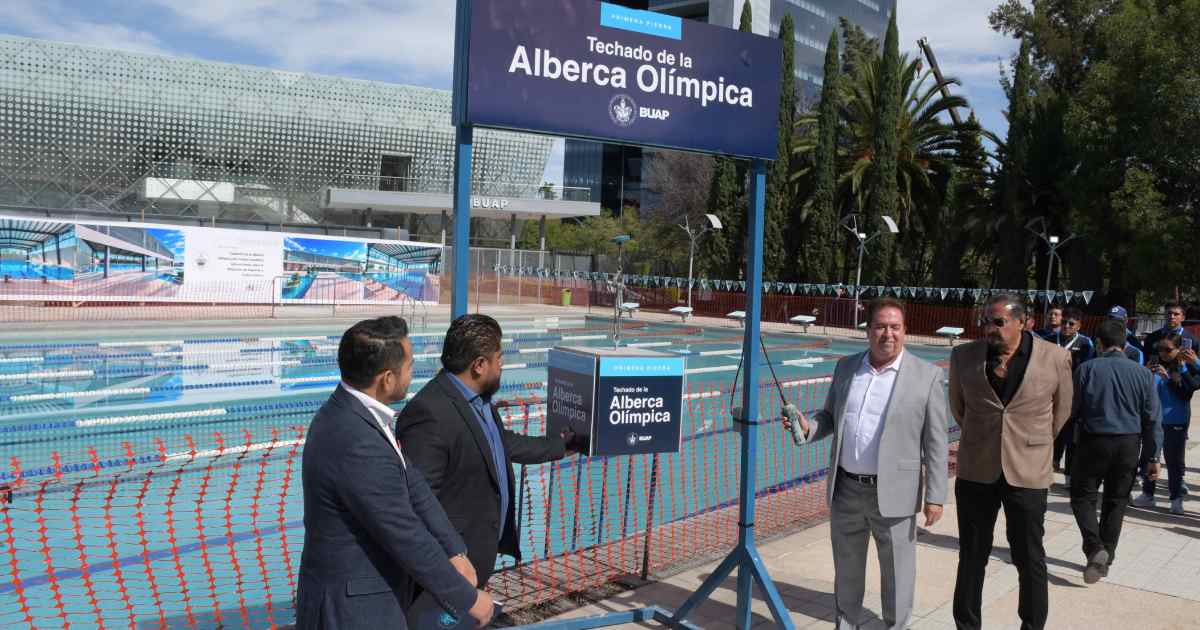 Techado alberca olímpica